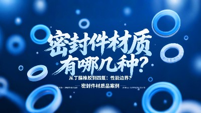 密封圈材質(zhì)有哪幾種？從丁晴橡膠到四氟：7大密封材料的性能邊界？