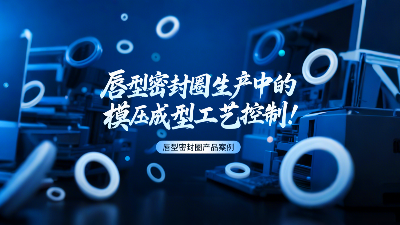 唇<i style='color:red'>型密封圈</i>生產(chǎn)中的模壓成型工藝控制！