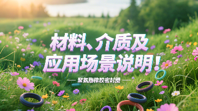 聚氨酯橡膠密封圈產(chǎn)品丨材料、介質(zhì)及應(yīng)用場景說明！