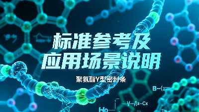 聚氨酯Y型密封條產(chǎn)品 ? 的標準參考及應(yīng)用場景說明！?