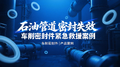 石油管道密封失效？車削密封圈緊急救援案例？