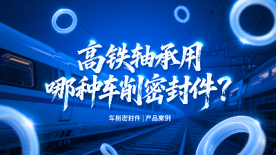 高鐵軸承用哪種車削密封圈？