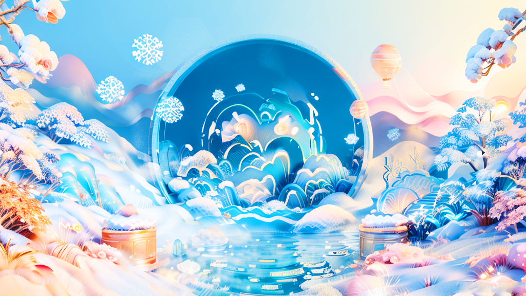<i style='color:red'>大雪</i>節(jié)氣，家人圍坐的溫馨時(shí)刻【手機(jī)壁紙】