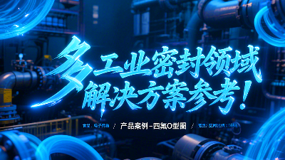 四氟O型圈：多工業(yè)密封領(lǐng)域解決方案參考！