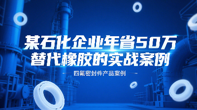 某石化企業(yè)年省50萬：四氟密封圈替代橡膠的實戰(zhàn)案例！