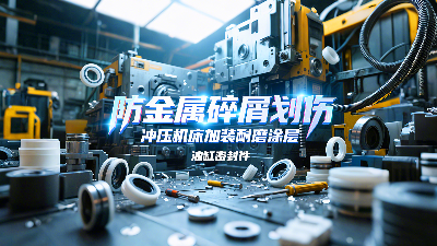 防金屬碎屑劃傷！沖壓機(jī)床油缸密封件加裝耐磨涂層！?