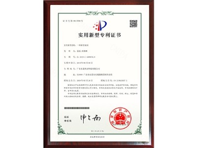 一種新型油封專利證書(shū) - 東晟泛塞封密封圈