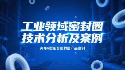 夾布V型組合密封圈 ? 工業(yè)領(lǐng)域密封圈技術(shù)分析及案例！