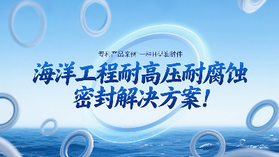 專利產(chǎn)品案例 ? 一種H型油封件：海洋工程耐高壓耐腐蝕的密封解決方案！