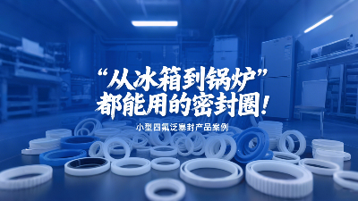 小型四氟泛塞封產(chǎn)品案例丨從冰箱到鍋爐都能用的密封圈！