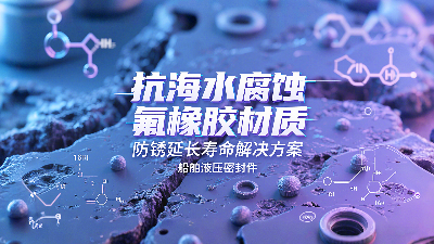 船舶液壓密封圈丨抗海水腐蝕及氟橡膠材質(zhì)防銹延長設(shè)備壽命解決方案！