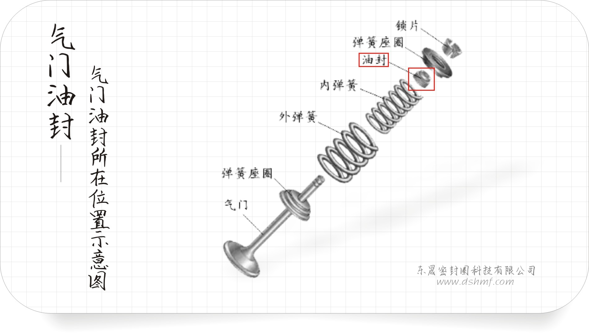 什么是氟橡膠氣門油封?